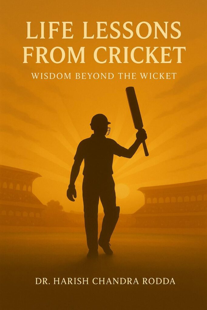 life lessons from cricket book cover
